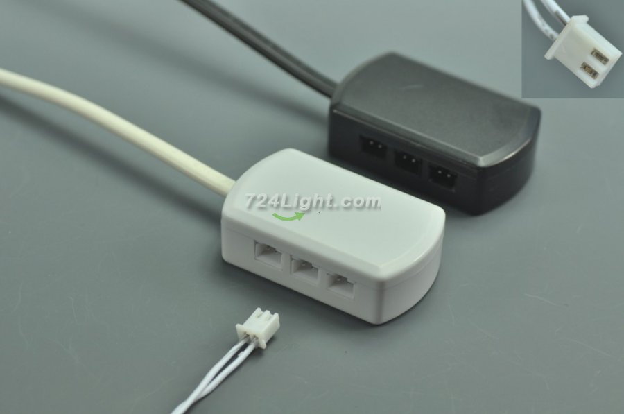 LED Junction Box 3Pin 6Pin 10Pin LED Adapter Junction Box With VDE 200MM 2*0.75mmÂ² Cable L804