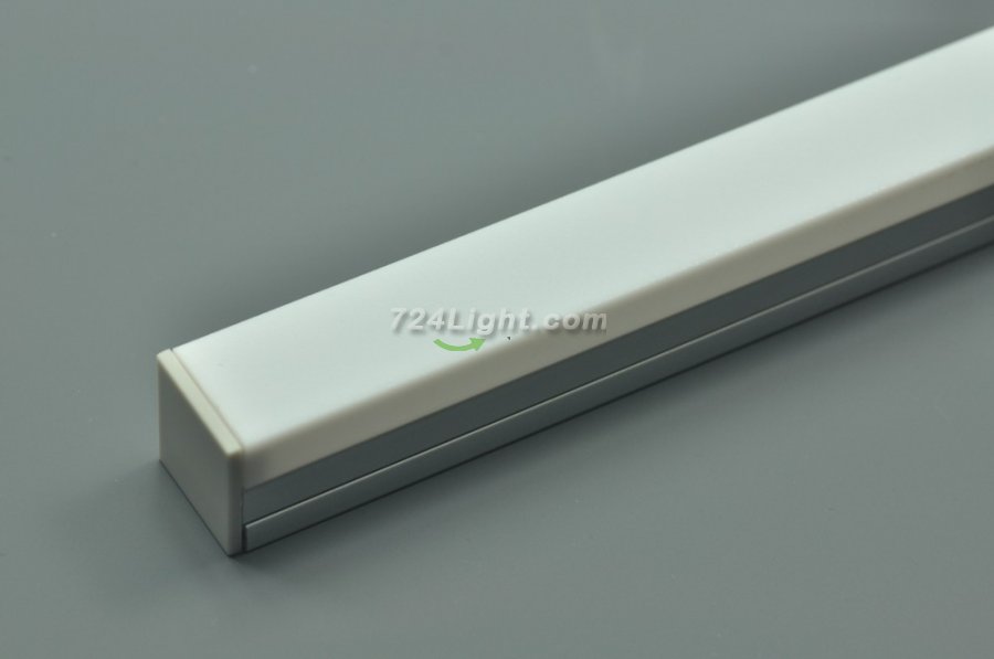 LED Channel aluminum LED Profile for Ceiling (WxH):16.9 mm x 13 mm 1 meter (39.4inch) LED Profile