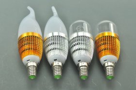 E27 3W LED Candle Lamp Spot Light Down Lighting LED Bulbs