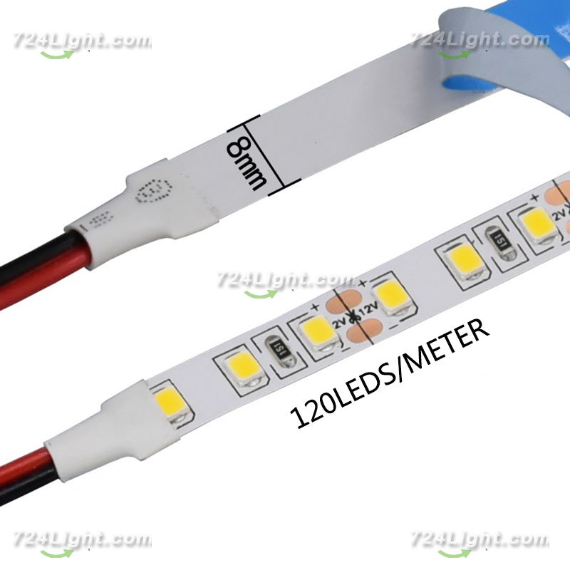 12V2835 8MMWIDE LIGHT STRIP 120LEDS/METER LOW VOLTAGE HIGH BRIGHTNESS STRIP LIGHT 5M (16.4FT) 600LEDS 2835STRIP LIGHTS