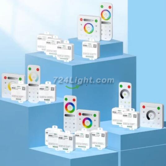 New PWM LED Controller Bluetooth Music Controller for LED Strips and LED Lights iOS/Android App Control