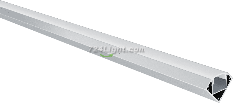 V-type 1818 aluminum groove with PCB12 high line light hard light bar aluminum groove shell kit