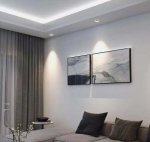 7W Downlight Led Spotlight Aluminum Embedded Anti-glare Aisle Light Home Background Wall Ceiling Light