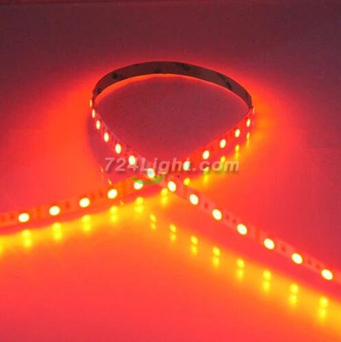 Red/Blue/Yellow/Green DC 12V Dimmable SMD2835-300 Flexible LED Strips 60 LEDs Per Meter 8mm Width LED Tape Light