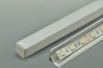 1.5 meter 59" LED U Rectangle Aluminium Channel PB-AP-GL-005 16 mm(H) x 16 mm(W) For Max Recessed 10mm Strip Light LED Profile