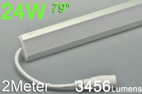 2Meter LED Under cabinet bar with good cool space 5050 5630 strip rigid bar strip light