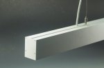 LED Linear Suspension 4ft 1.2 Meter 2.76"x1.97" 50W AC120-277V