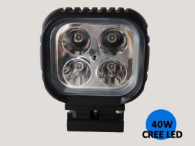 40W LED Work Light 6500K LED Light Bar IP68 2800 Lumens CREE LED Spot Flood Off Road Driving Light
