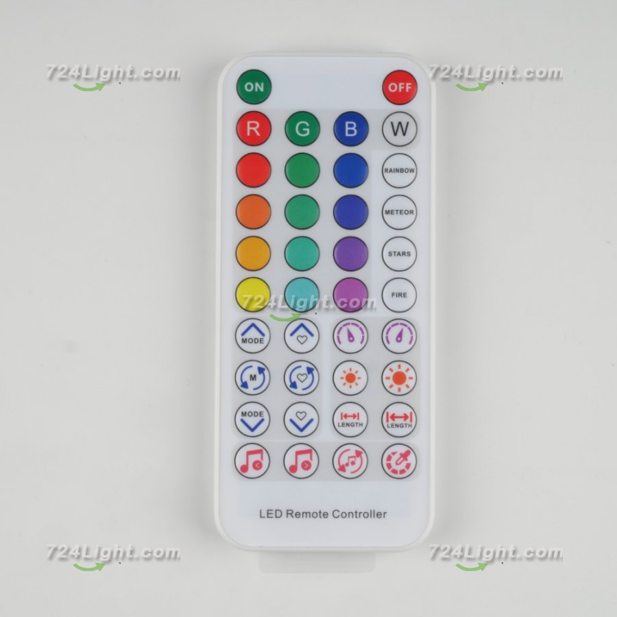 LED RGB Music Bluetooth & Remote Controller For RGB LED Strip