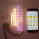 12V Wifi Android LED Strip RGB RGBW Controller With Remote 5 Channels Control By Phone