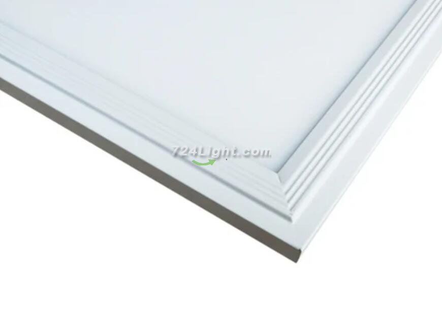 1'x4' (295x1195mm) 40W LED Panel Light in 0.39'' (10mm) White Trim Flat Sheet Panel Lighting Board Super Bright Ultra Thin Glare-Free