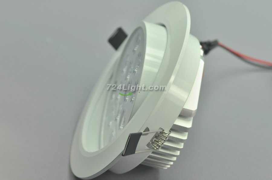 12W CL-HQ-02-12W LED Spotlight Cut-out 112mm Diameter 5.5" White Recessed LED Dimmable/Non-Dimmable LED Ceiling light