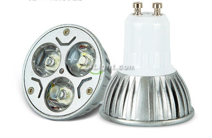 GU10 High Power Brightness Spotlight 3W 4W 5W 6W LED Spotlight LED Bulds AC90-250V