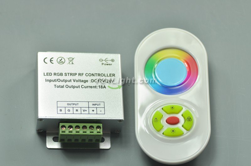 LED RGB Strips Remote Controller with Color Temperature Touch Control 18A