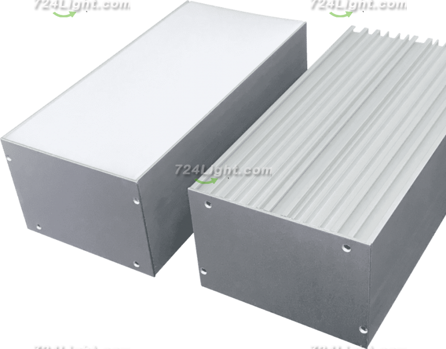 Office pendant light line light hard light strip shell aluminum aluminum groove 10075