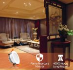 10 Pack 3W Dimmable Antifog LED Downlight CRI80 Flat Diffuser Ceiling Light -2-3/8'' Cutout