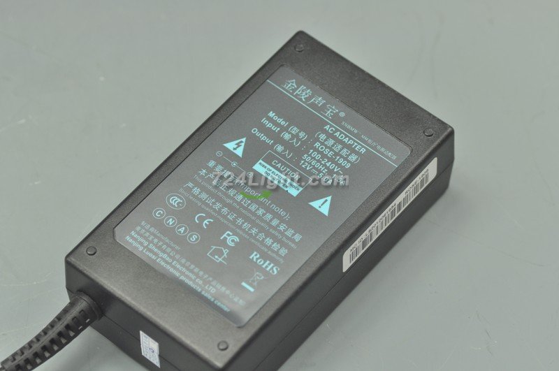 12V 5A Adapter Power Supply DC To AC 60 Watt LED Power Supplies For LED Strips LED Lighting