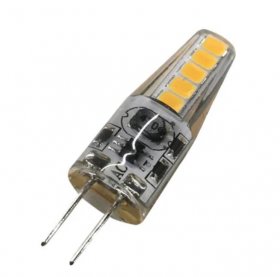 10 Pack G4 LED Light Bulb Bi-Pin base Silicon Encapsulation 12V 2 Watt CRI>80 200-220Lumen 10x2835 LEDs AC/DC10-20V 20W Equivalent Halogen LED Replacement