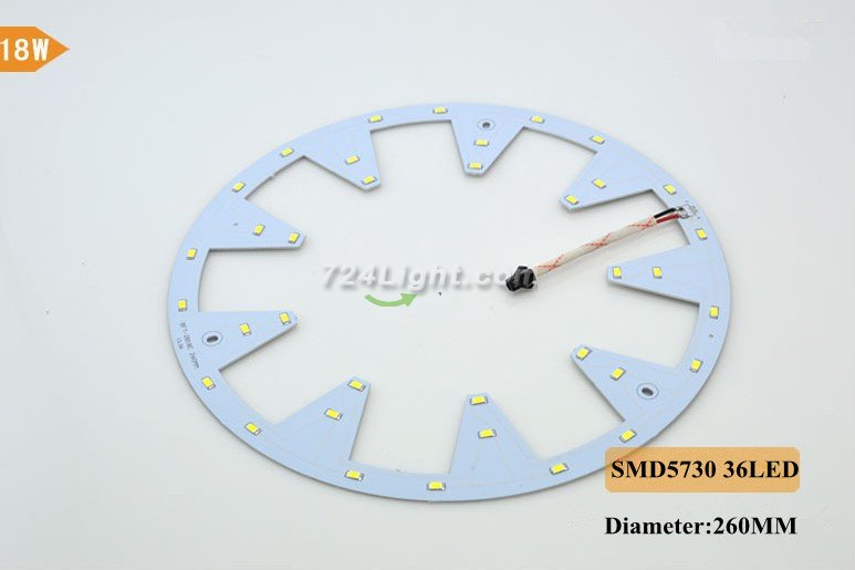 5730 Led Dome Light Plate SMD5730 High Brightness Plum Blossom LED Aluminum Plate