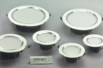 9W DL-HQ-102-9W Recessed Ceiling light Cut-out 106mm Diameter 5.5" White Recessed Dimmable/Non-Dimmable LED Downlight