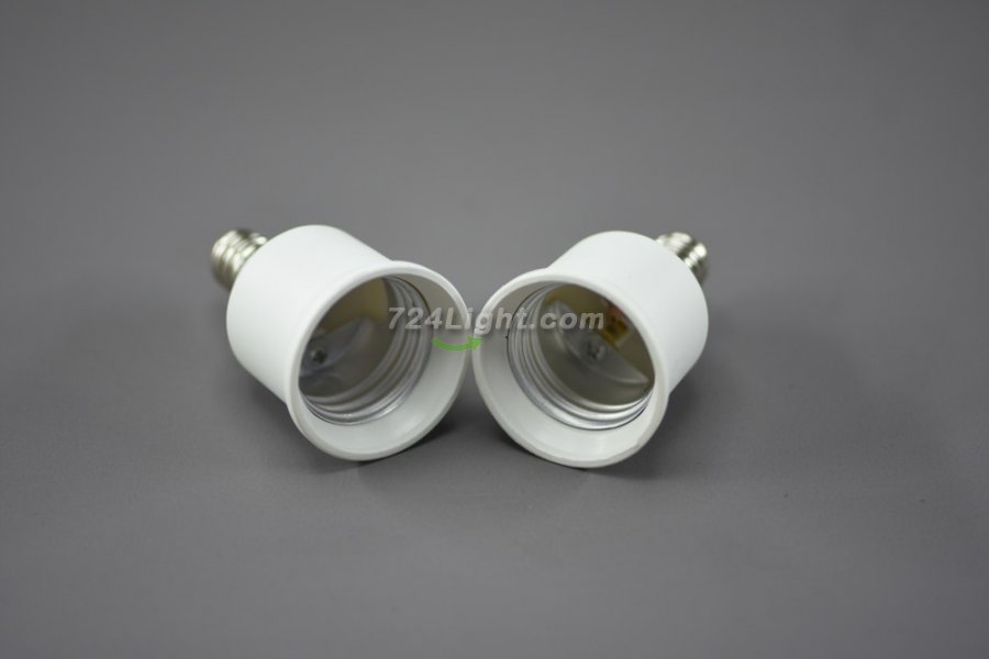 E12 to E27 Screw Base Light Bulb Splitter E27 Socket Converter