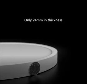 18.9 Inch 36W Ultrathin Modern LED Ceiling Light for Bedroom, Kitchen, Bathroom