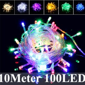 10M 100LED LED Lights LED String Light Christmas Party Wedding Decorative String Light