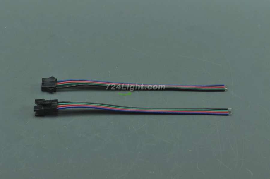 A Pair RGB Connector Cable Buckle For RGB Strip Light RGB LED light Connect Line