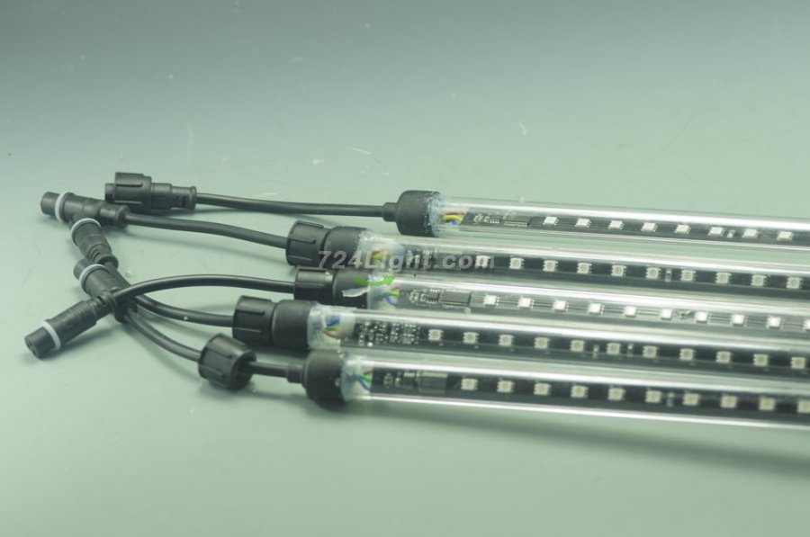 24V LED Meteor Rain Kit with Remote Controller 5pcs 1meter(39.7")