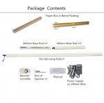 RGB Corner Floor Lamp Nordic Modern LED Floor Lamp Ambient Light w/ Remote Controller