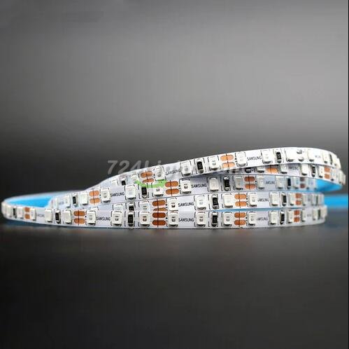 5MM Wide SMD2835-600 120LEDs per Meter Red, Green, or Blue 12V 16.4FT (5Meters) Roll LED Strip Non-waterproof
