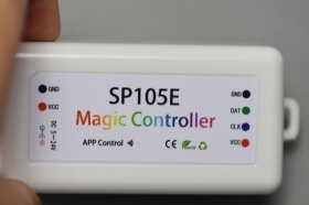 Wireless Bluetooth Magic Dream Color LED Light Controller iOS Android DC5V~24V Great for WS2811 WS2812B WS2801 SK6812 Individually Addressable Programmable LED Strip Pixel Module Panel Lamp