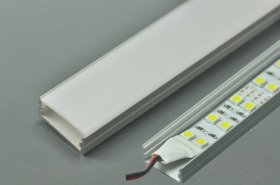 2 meter 78.7" LED U Double 5050 Strip Aluminium Channel PB-AP-GL-014 10 mm(H) x 20 mm(W) For Max Recessed 20mm Strip Light LED Profile ssed 10mm Strip Light LED Profile