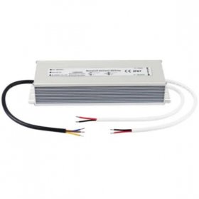 Outdoor Waterproof IP67 Metal Housing LED Transformer Power Supply AC110V / 220V to DC 12V/24V
