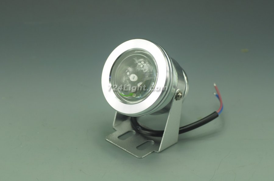 10W LED Landscape Lighting Convex Lens 12V LED Underwater Landscape Light