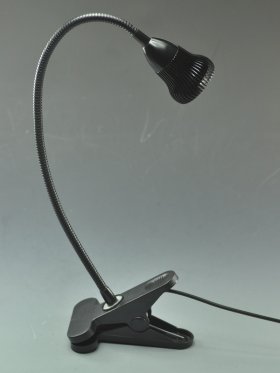 Black LED Desk Lamp Flexible LED Desk Lamp LED Clamp Lamp On Laptop Desk