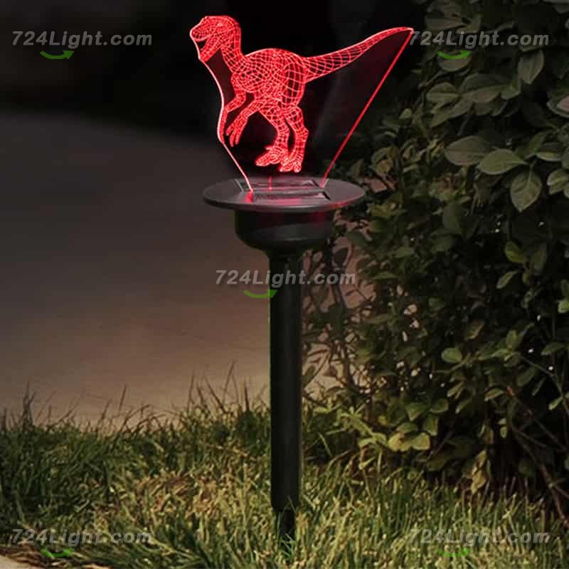 Solar Garden Light, Waterproof Acrylic Lawn Light for Garden, Yard, Pathway, Party, Porch Decoration