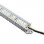 5 / 10 Pack SMD5630 Double Row Rigid LED Strip lighting 120LEDs per Meter with U Aluminum Shell