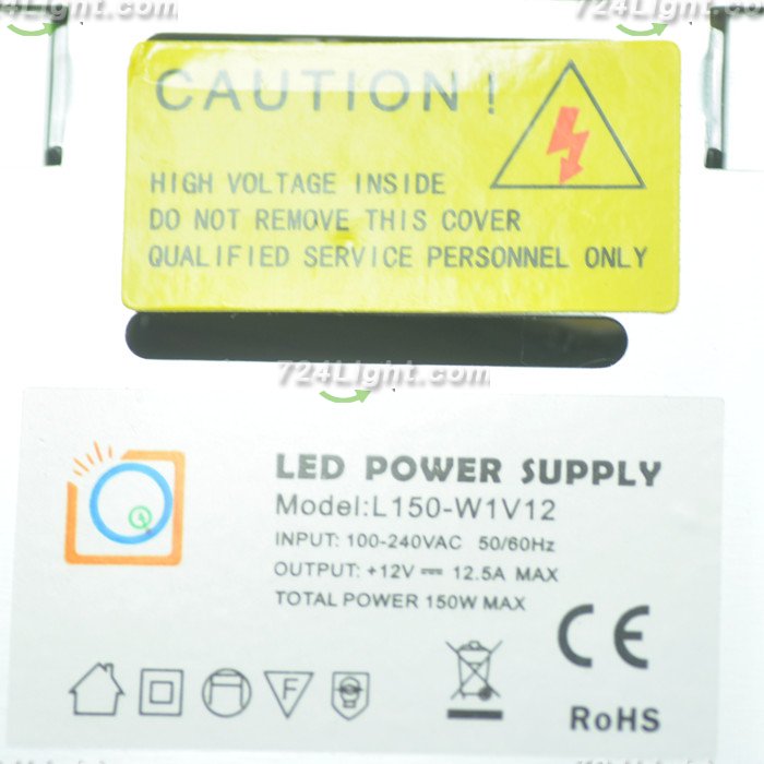 150 Watt LED Power Supply 12V 12.5A LED Power Supplies For LED Strips LED Light