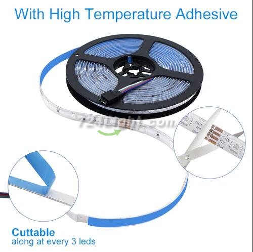RGB LED Strip Lights16.4FT/5M SMD5050 150led Waterproof RGB Color Changing LED Strip Light Kit