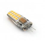 10 Pack G4 LED Light Bulb Bi-Pin Silicon Encapsulation 12V 2.5 W CRI>80 290-310Lumen 20x2835 LEDs 25W Equivalent