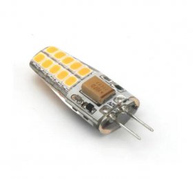 10 Pack G4 LED Light Bulb Bi-Pin Silicon Encapsulation 12V 2.5 W CRI>80 290-310Lumen 20x2835 LEDs 25W Equivalent