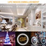1M/5M/10M/20M Pack of T1220 One Face Edge Lighting LED Neon Light Housing Kit with End Caps and Mounting Clips, Flexible Neon Channel Fit for 12mm Wide LED Strip Lights