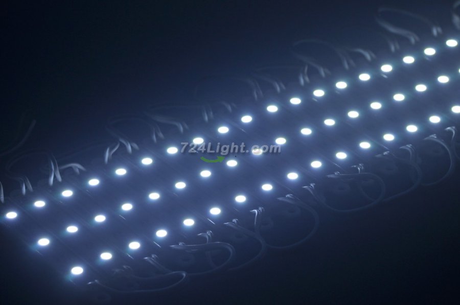 5050 SMD LED Modules 75x12MM 12V 0.75W 5050 3 LED Modules Waterproof Modules