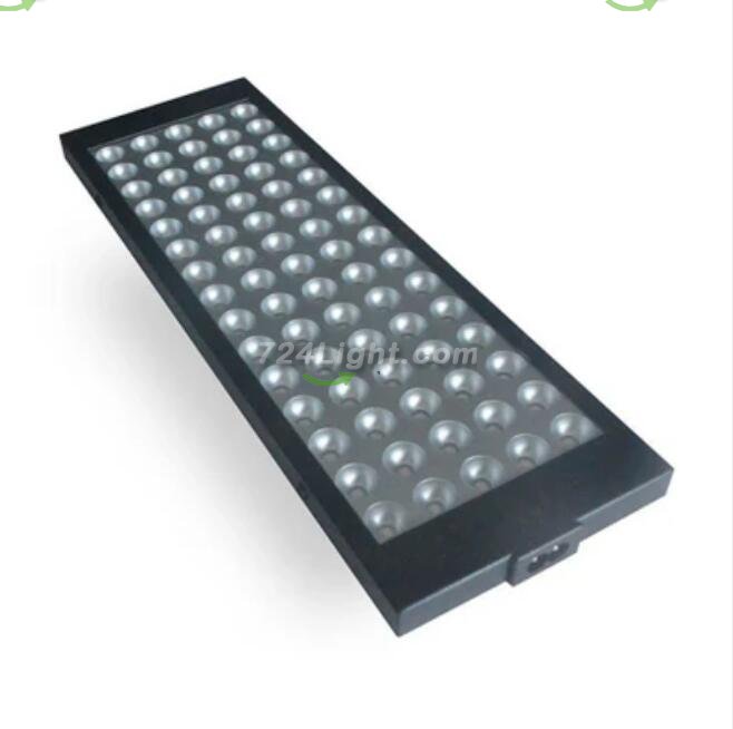 Black Oblong 40W AC85~265V LED Grow Light for Indoor Plant, Full Spectrum Panel Grow Light with IR UV, Indoor Plant Growing Lamp for Succulents, Veg and Flowering/Greenhouse Hydroponic