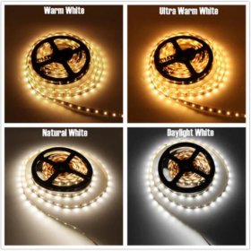 High CRI 90 LED Light strip, 12V SMD3528-300 60 LEDs 300LM Per Meter 5mm LED Tape