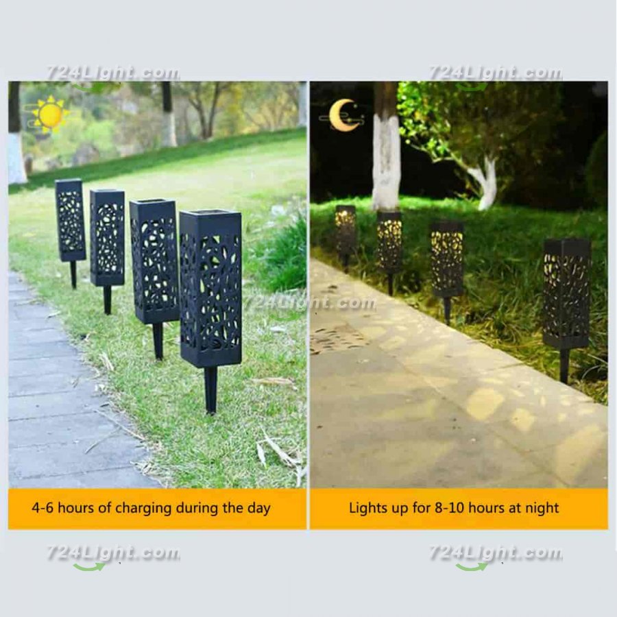 Solar Garden Light, Outdoor Waterproof Lawn Light for Garden, Passage, Porch, Lawn Decorative Lighting