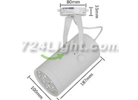 12W LD-DL-GLB-01-12W LED Track Light LED 12*1W LED Track Lamp Diameter 100mm LED Spotlight