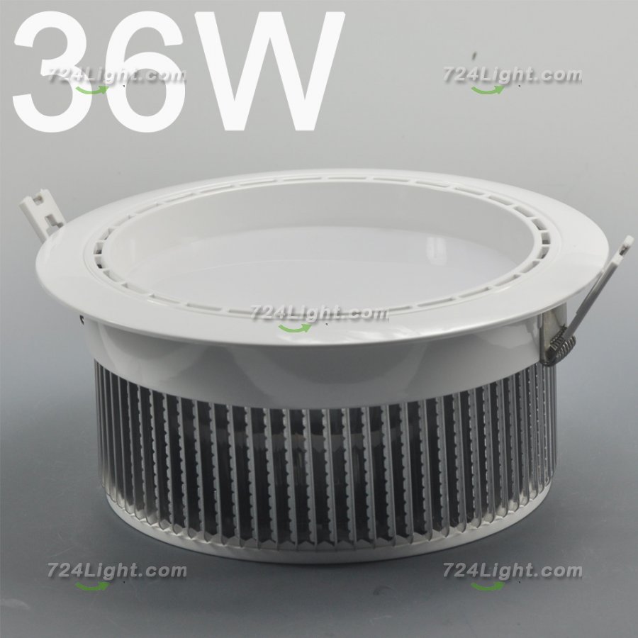 36W LD-DL-CPS-01-36W LED Down Light Cut-out 210mm Diameter 9.4\" White Recessed Dimmable/Non-Dimmable LED Down Light