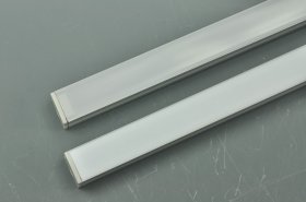 LED U Double 5050 Strip Aluminium Channel PB-AP-GL-014 1 Meter(39.4inch) 10 mm(H) x 20 mm(W) For Max Recessed 20mm Strip Light LED Profile ssed 10mm Strip Light LED Profile